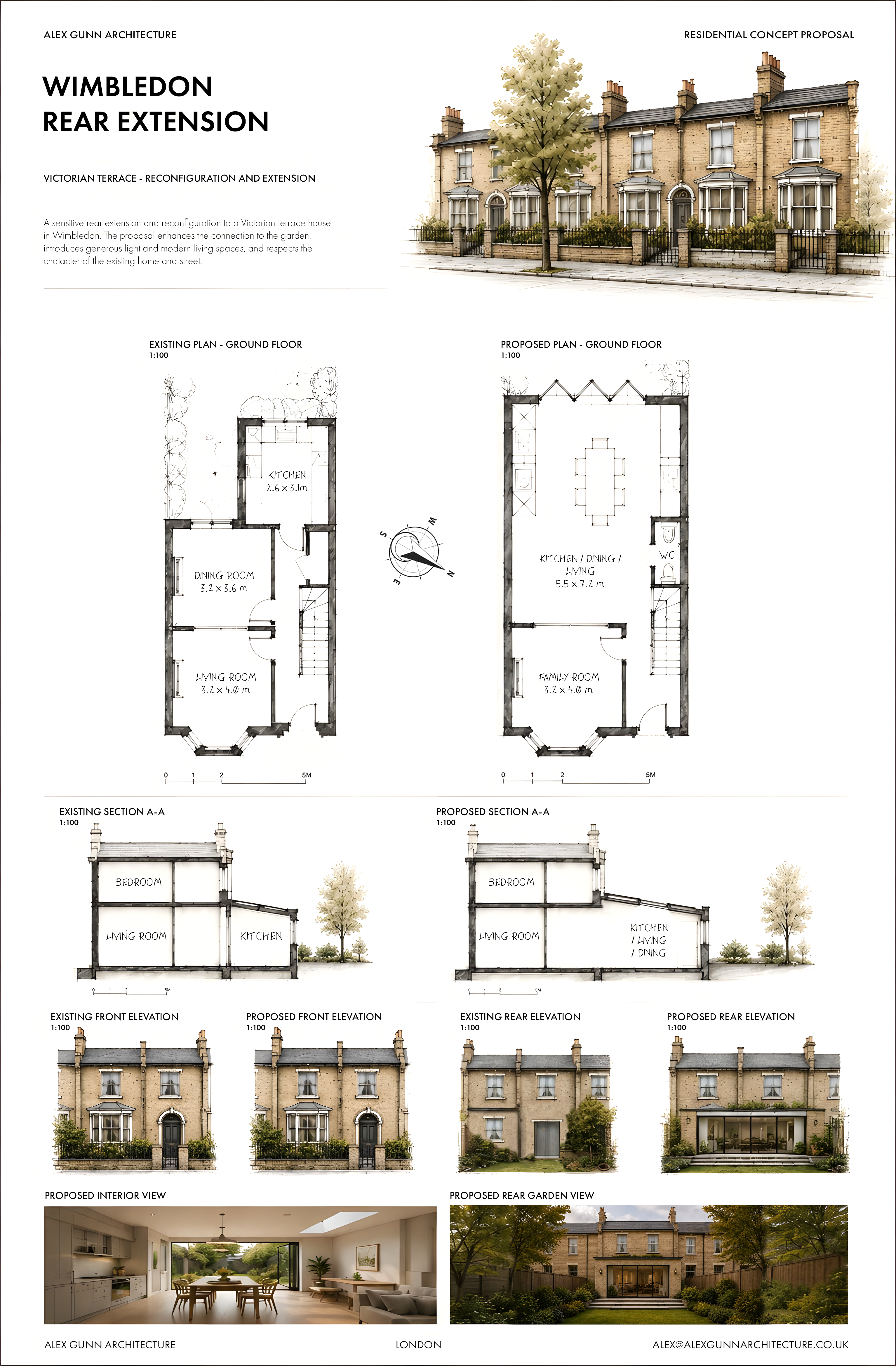 Wimbledon rear extension